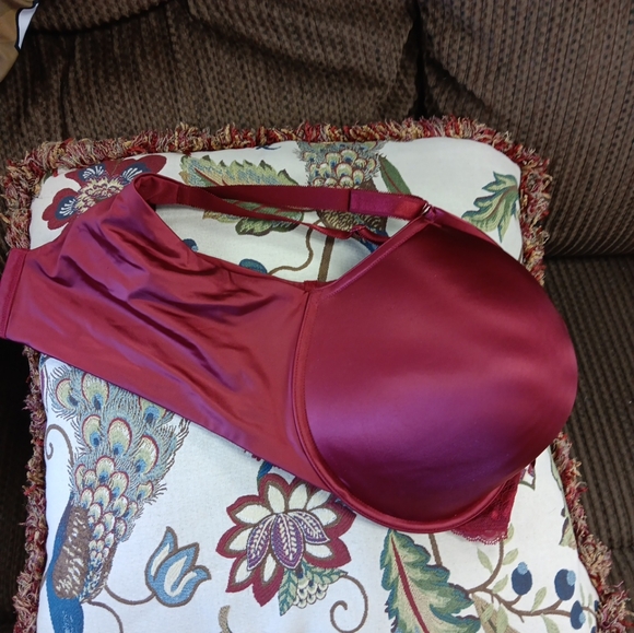 Torrid Curve Sz 44DDD CRANBERRY Adjustable Padded Underwire Bra 44DDD NICE - Picture 2 of 6